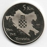 160_5_Kuna_-_Kroatien_-_Depeche_Mode_Violator_-_1991_-_Altsilber_Stahl_-_A