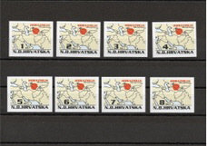 Nezavisna Drzava Hrvatska - Horazmija - niz - nezupcan